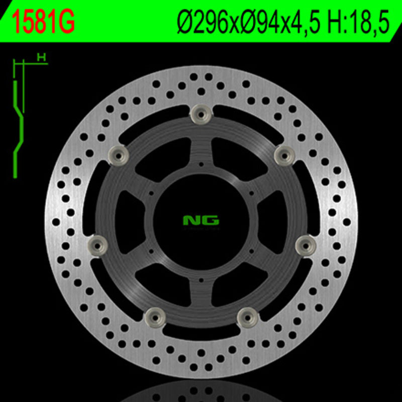 Honda Cbf 1000 [NG BRAKE DISC] - Bremsscheibe schwimmend rund