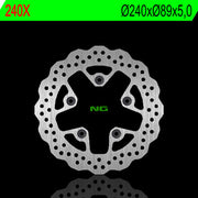 Suzuki Gsx 600 [NG BRAKE DISC] - Disco freno rigido Wave