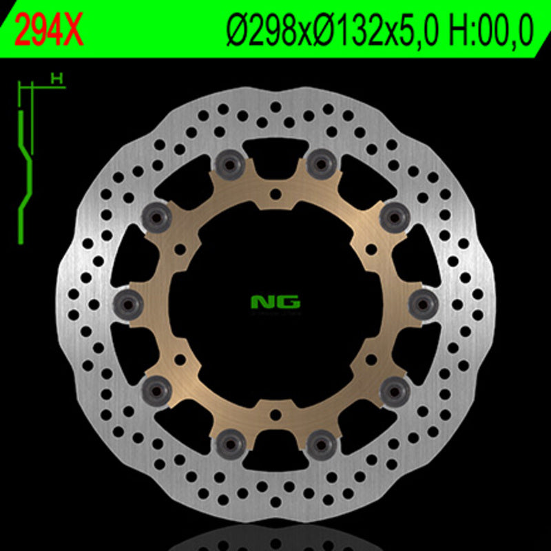 Yamaha Bt 1100 [NG BRAKE DISC] - Wave floating brake disc