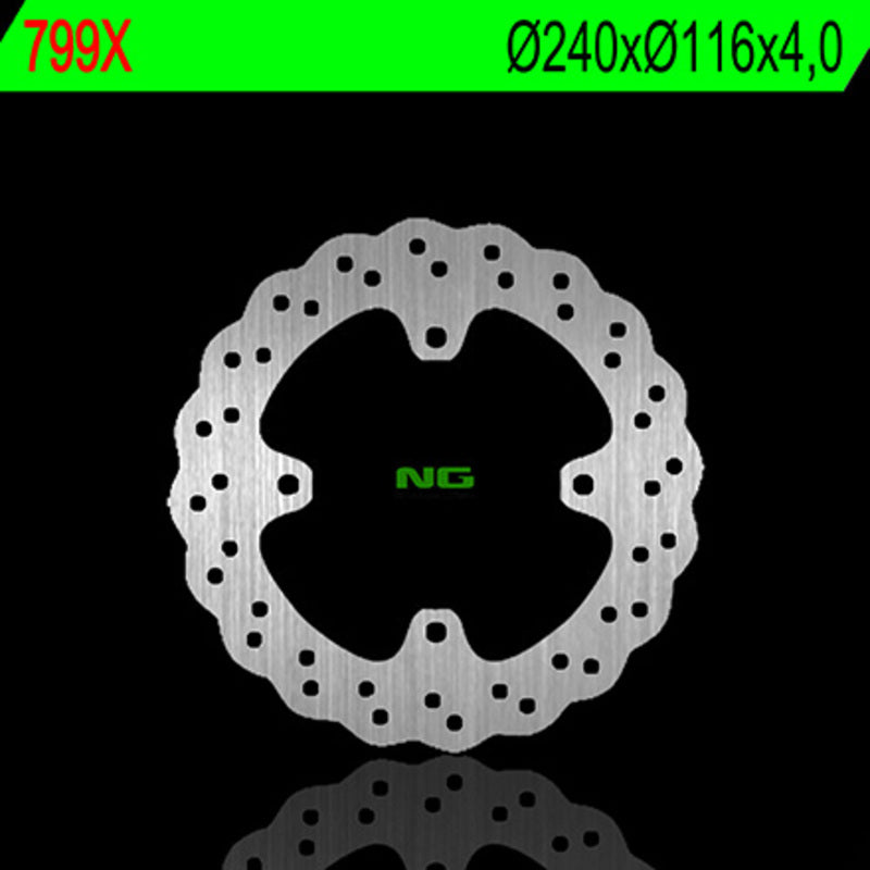 Kawasaki Kx 250 [NG BRAKE DISC] - Disque de frein rigide Wave