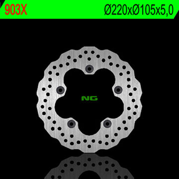 Yamaha Yzf R6 [NG BRAKE DISC] - Disco freno rigido Wave