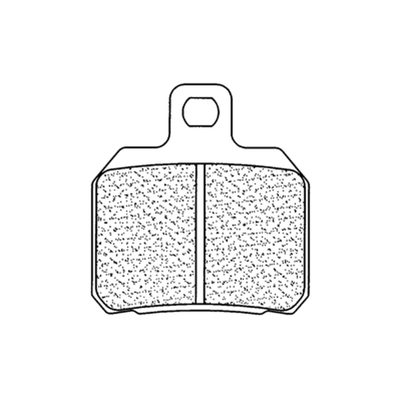 Indian per 1200 FR1200 [freni Cl] - Pesti freno sinterili da corsa - 2827RX3
