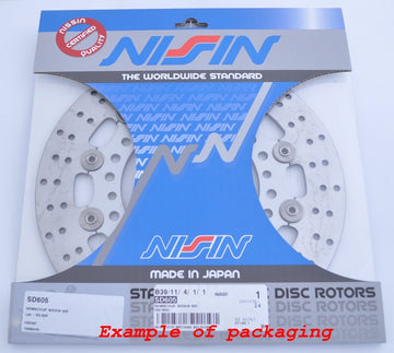 Honda Vfr 400 [NISSIN] - rund halbschwimmend Bremsscheibe