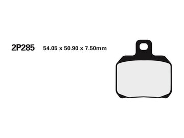 Benelli Trk 502 TRK502 [Nissin] - plaquettes de frein