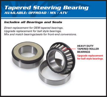 KTM 640 LC4 Adventure [All Balls] - steering head bearing kit - 0