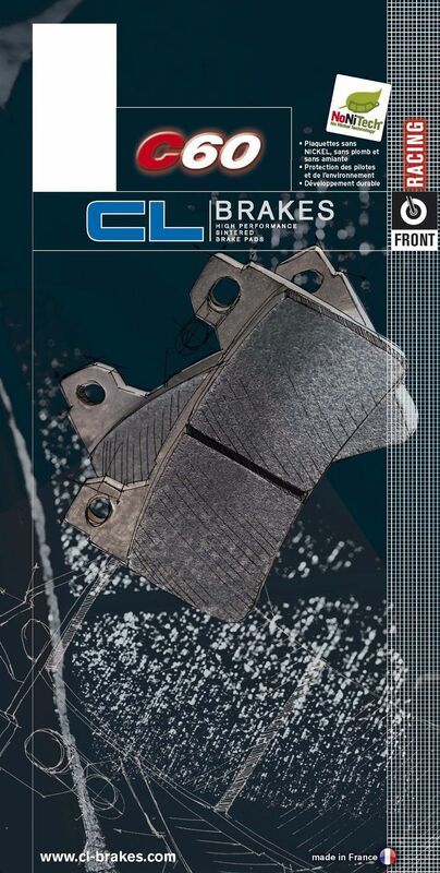Honda Africa Twin Xrv 750 [CL BRAKES] - Pastiglie freno racing in metallo sinterizzato - 2252C60
