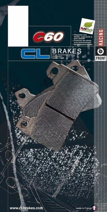 Honda Africa Twin Xrv 750 [CL BRAKES] - Plaquettes de frein Racing en métal fritté - 2252C60 - 0