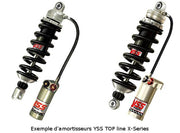 Yamaha SR 500 [1984-1995] - double rear shock absorber, double tube hydraulics