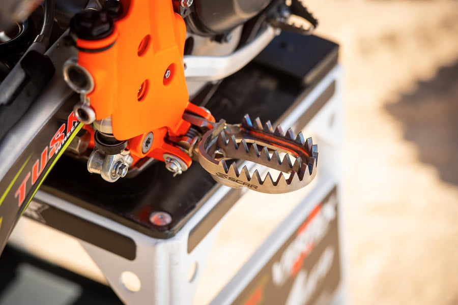 KTM 250 EXC TPI [2018-2023] - Titanium Fußrasten Gripper