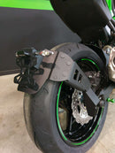 Kawasaki Z Electric [ACCESS DESIGN] - Kennzeichenhalter auf Radhöhe schwarz Kawasaki Z900