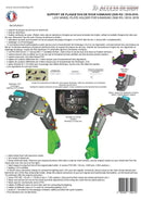 Kawasaki Z 900 Rs Se [ACCESS DESIGN] - Kennzeichenhalter auf Radhöhe schwarz Kawasaki Z900RS