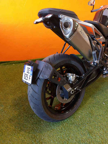 KTM 790 Duke [ACCESS DESIGN] - portatarga all'altezza della ruota nero KTM Duke 790/890