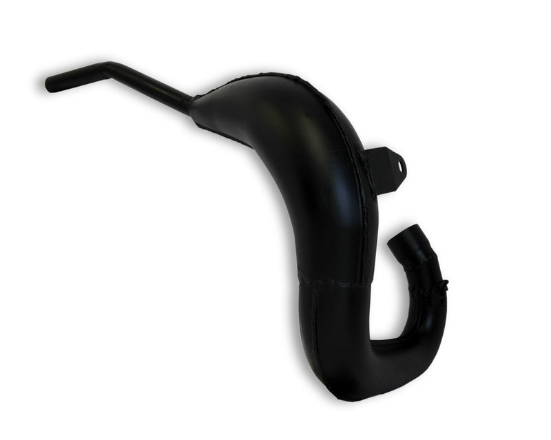 Kawasaki KDX 125 SR (KDX 125 A) [1990-1993] - Pot d'expansion vintage acier noir