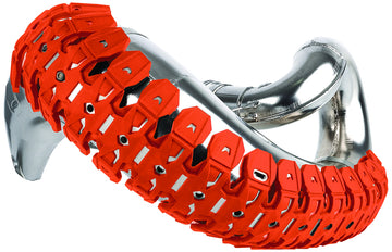 Suzuki Pe 400 [POLISPORT] - Armadillo Auspuff-Protektor orangefarben