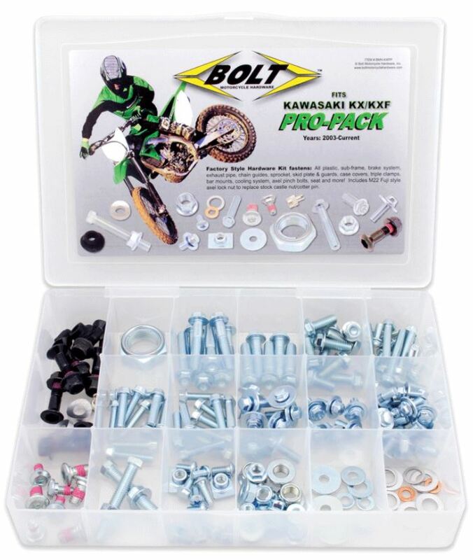 Kawasaki Kx 250 [BOLT] - Ensemble PRO-BOLT Kawasaki KX/KX-F 125 à 450