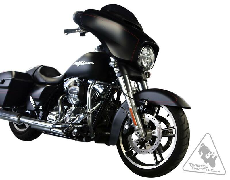Harley Davidson Fxdwg [DENALI] - Beleuchtungs-Halterung Kotflügel Harley Davidson