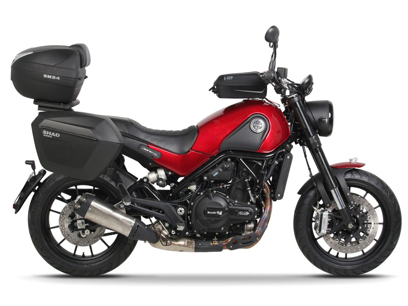 Benelli Leoncino 500 [SHAD] - Sistema di fissaggio 3P (laterale) - Benelli