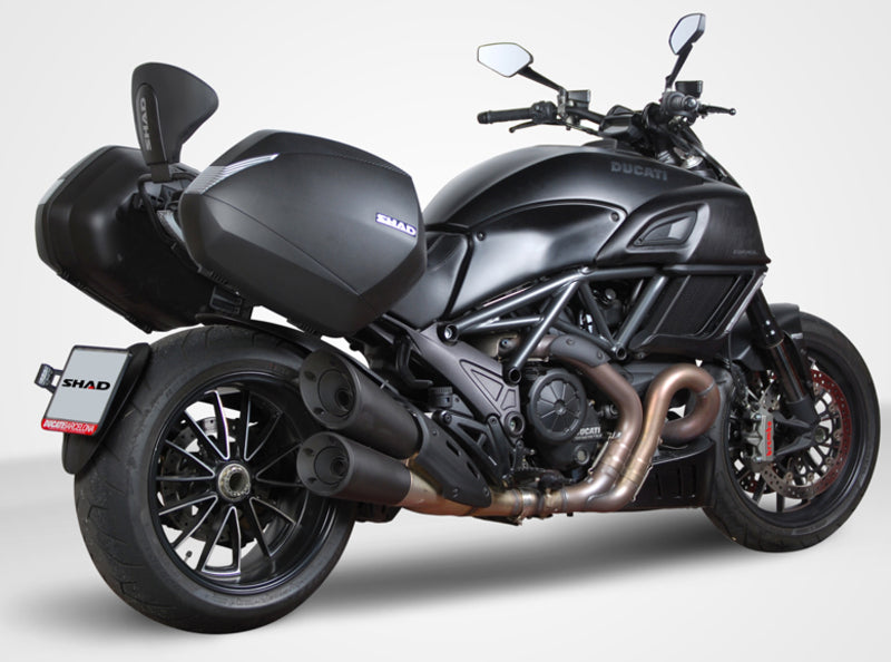 Ducati Diavel 1200 [SHAD] - Rückenlehnen Befestigungssystem