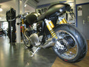 Triumph Thruxton 1200 [ACCESS DESIGN] - support de plaque d'immatriculation passage de roue noir Triumph Thruxton 1200