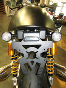 Triumph Thruxton 1200 [ACCESS DESIGN] - support de plaque d'immatriculation passage de roue noir Triumph Thruxton 1200