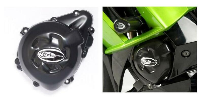 Kawasaki Z 1000 ABS ZR1000G [2014-2016] - Linke Kurbelgehäusedeckelschutz Schwarz Kawasaki Z1000/SX