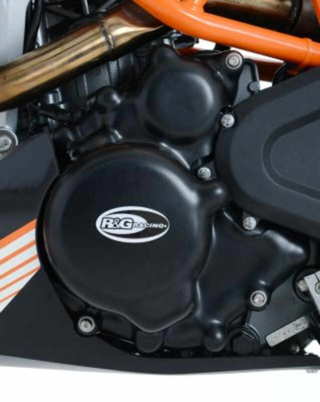 Ktm RC 390 ABS [2014-2016] - Linke Motorgehäusedeckelschutz Schwarz KTM 390 Duke