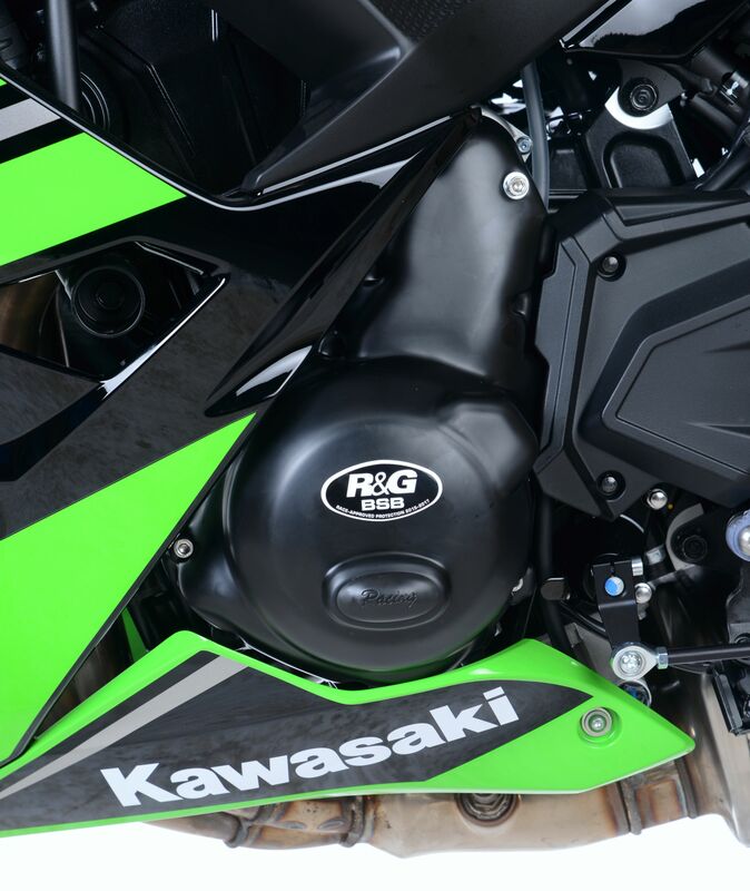 Kawasaki NINJA 650 [2024] - Protection de carter moteur Race Series gauche noir Kawasaki