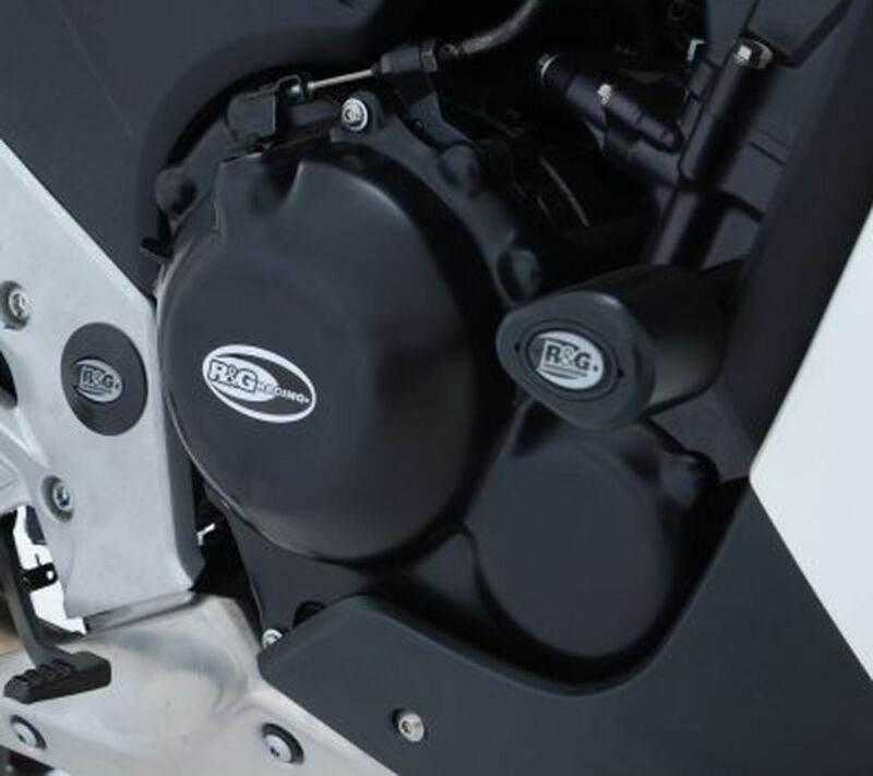 Honda CBR 500 R ABS PC57 [2017-2019] - Motorgehäusedeckelschutz-Set Schwarz Honda CB500F/CBR500R