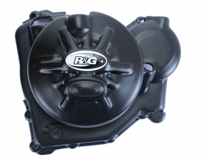 Aprilia RSV4 RR [2015-2019] - Protecteur de couvercle de carter droit noir Race Series Aprilia RSV4RR