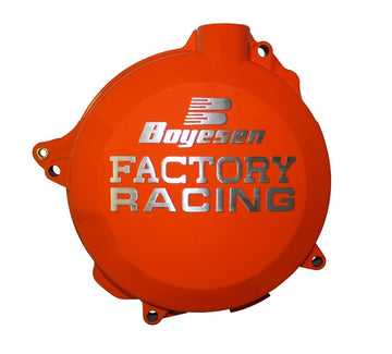 Husaberg Fe 501 [BOYESEN] - Cache d'embrayage Factory Racing orange KTM EXC450/500