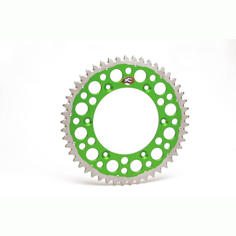Kawasaki Kx 250 [RENTHAL] - TwinColor Kettenrad Aluminium selbstreinigend Bi-component  - 520