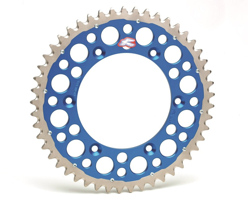 Ktm 640 Adventure [RENTHAL] - TwinColor sprocket aluminum self-cleaning bi-component - 520