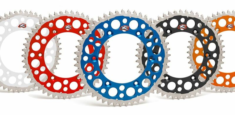 Ktm Duke 890 [RENTHAL] - Pignon TwinColor aluminium autonettoyant bi-composant - 520