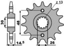 Honda CBX 750 F [PBR] - Standard Stahlritzel-1