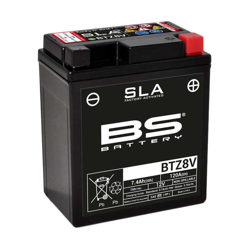 Yamaha X-Max 300 Tech Max + [BS BATTERY] - Batteria senza manutenzione SLA attivata in fabbrica - BTZ8V