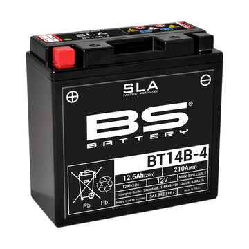 Yamaha Fzs 1000 Fazer [BATTERIE BS] - Batterie sans entretien SLA activée en usine - BT14B-4