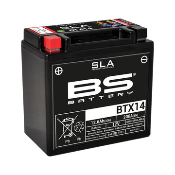 Moto Guzzi V 7 Iii Carbon [BS BATTERY] - Batteria SLA senza manutenzione attivata in fabbrica - BTX14