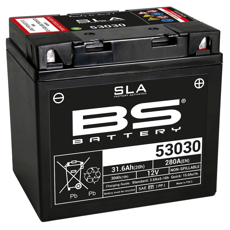 Moto Guzzi Le Mans 850 [BS BATTERY] - SLA Maintenance Free Battery Factory Activated - 53030