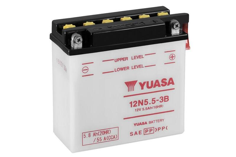 Yamaha R125 YZF -R125 [Yuasa] - motorcycle battery