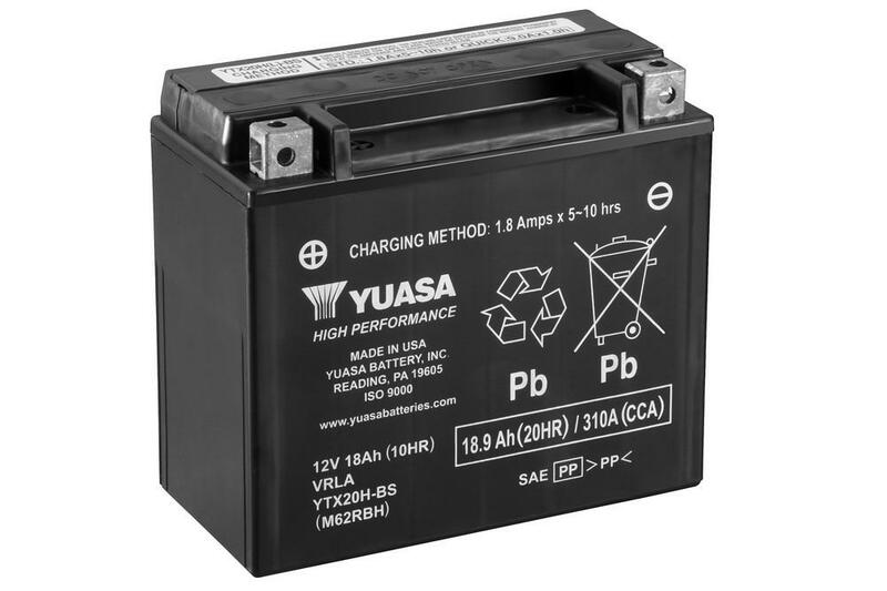 Capo indiano Dark Horse Chdh [Yuasa] - Batteria per moto