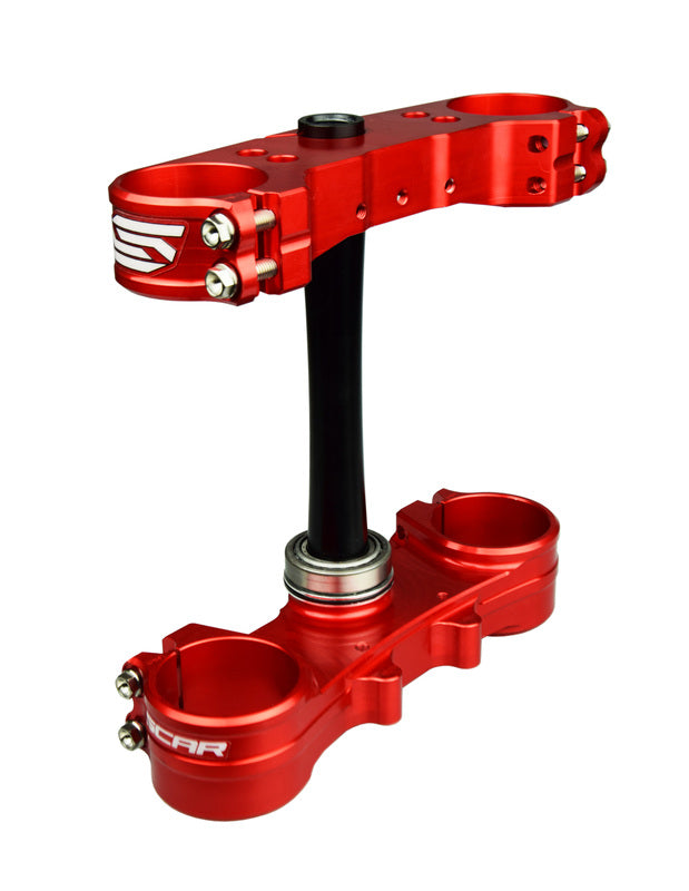Beta RR 125 [SCAR] - Té de serrage OE déporté rouge Beta RR