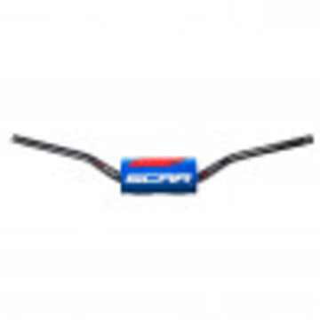 Suzuki RM 500 [SCAR] - manubrio nero/cuscinetto blu