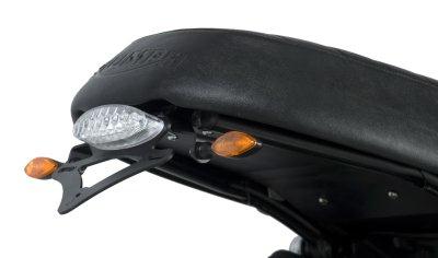 Triumph America 865 [2007] - Support de plaque d'immatriculation avec éclairage de plaque d'immatriculation