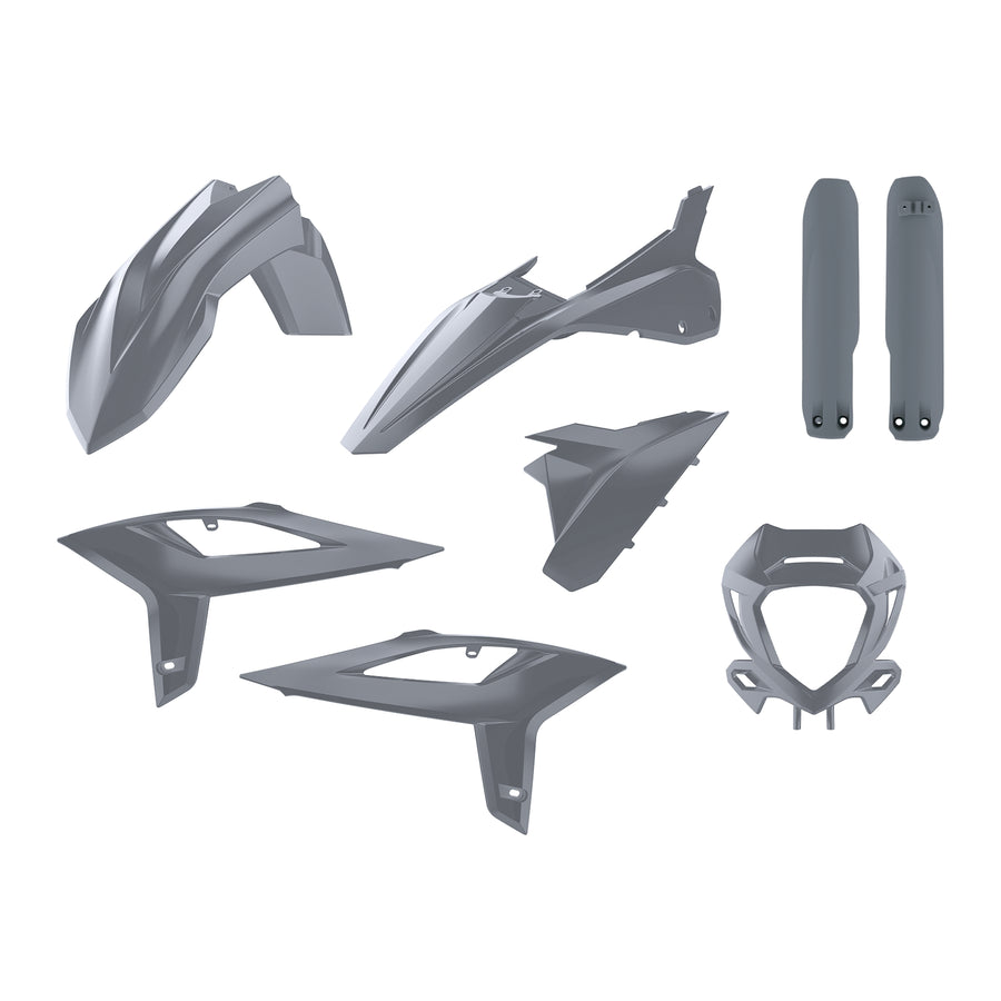 Beta RR 390 4 T [2020-2022] - Kit plastique Nardo Gris