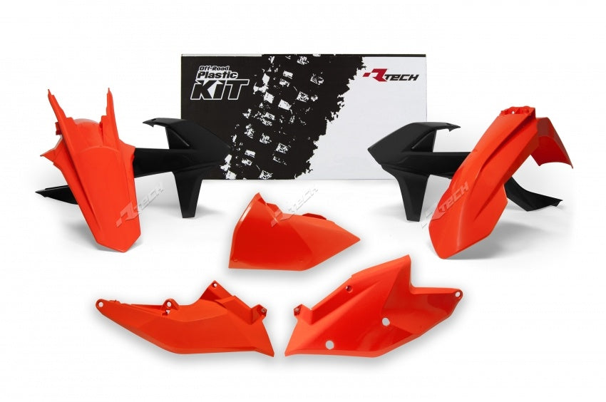 KTM 250 EXC TPI [2018-2023] - Plastik-Kit Originalfarbe (2017) orange/schwarz KTM