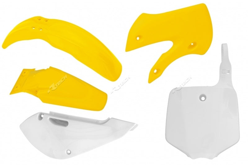 Suzuki Rm 65 [RACETECH] - KIT PLASTIQUE COULEUR ORIGINE POUR RM65 2003-08