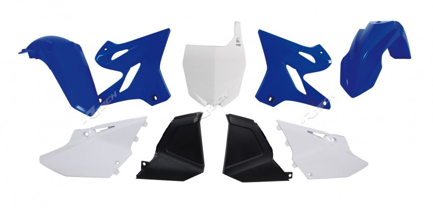 Yamaha YZ 250 (CG 17) [2004] - Kit Plastique Réplique (15-16) Bleu/Blanc Yamaha YZ125/250