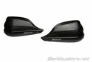 Suzuki GSX 800 S [BARKBUSTERS] - Ensemble de protège-mains Storm à fixation par pince à point unique - Extrémité du guidon noir