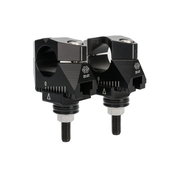 Suzuki V-Strom 1000 Abs [GILLES] - 2DGT Adjustable Bar Brackets Black