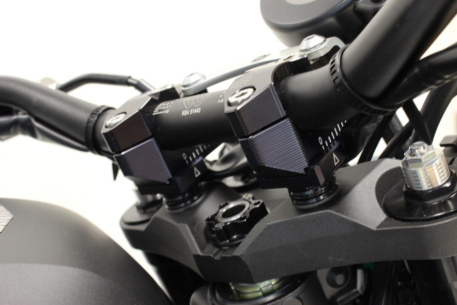 Yamaha MT07 RM04 [2014-2016] - 2DGT Verstellbare Lenkerhalterungen Schwarz Yamaha MT-07
